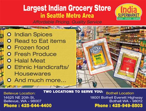 indian grocery bellevue|More.